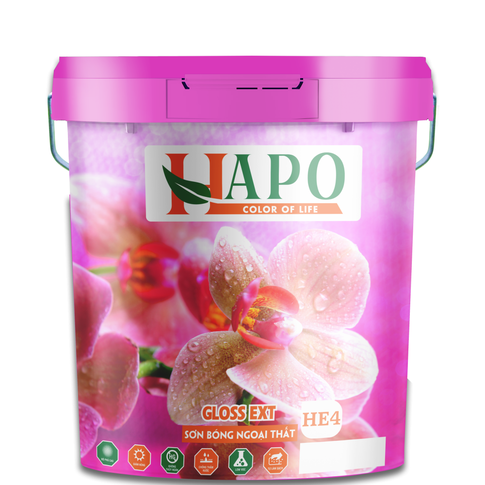 Sơn Bóng Ngoại Thất Hapo HE4