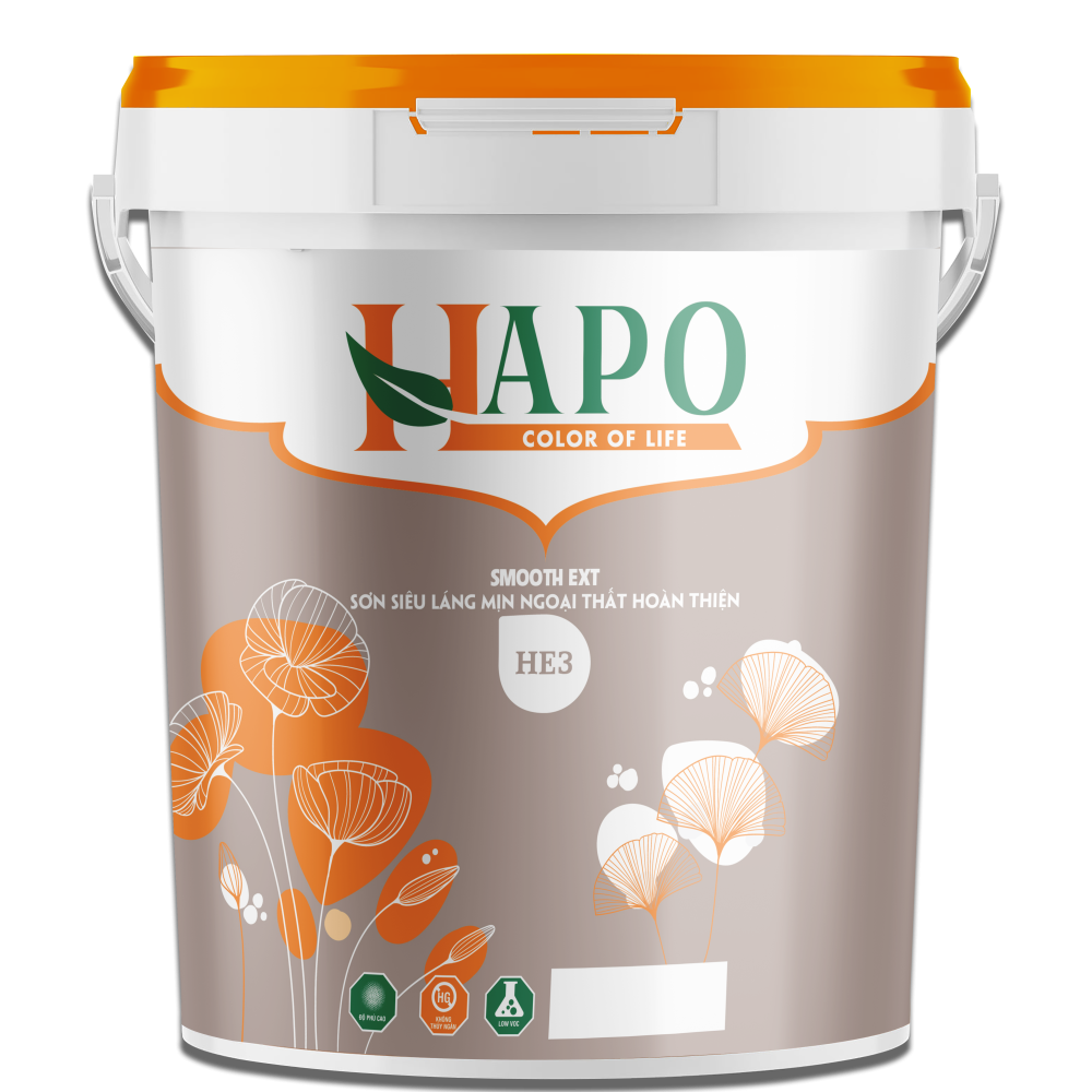 Sơn Siêu Láng Mịn Ngoại Thất Hoàn Thiện HE3